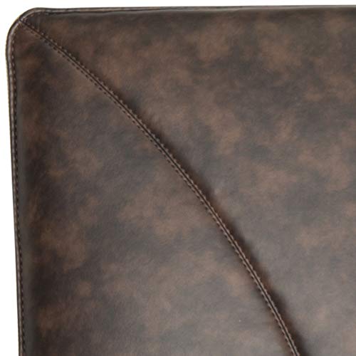 Safavieh Home Collection Johannes Mid-Century Modern Antique Brown Settee