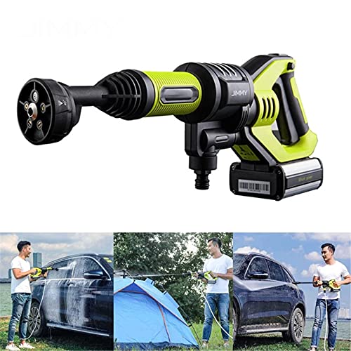 ADGH 180W Handheld Wireless Pressure Washer Wireless Automobiles Wash Gun High Pressure Car Washer Snow Foam Water Power Cleaner Multifunctional Nozzle