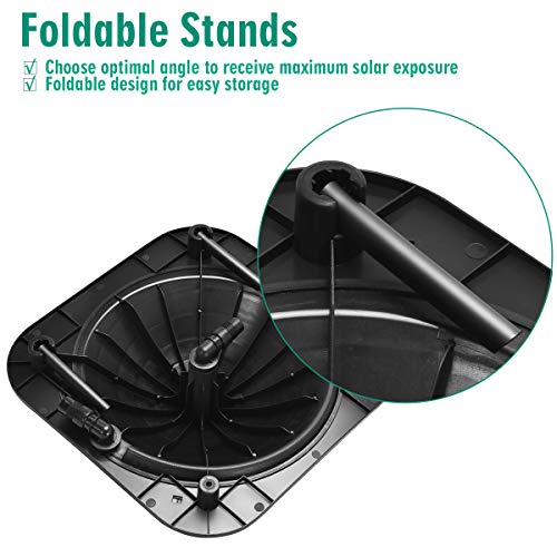 Goplus Solar Dome Swimming Pool Heater Above Ground, Pool Solar Heater, Sun Heater