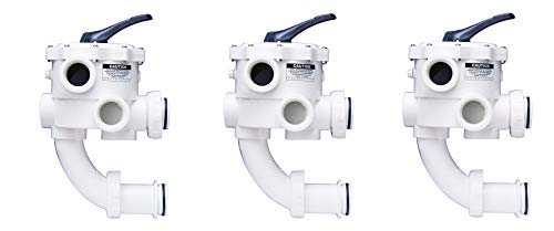 Pentair 261152 2-Inch Threaded Multiport Valve Replacement Pool and Spa D.E. Filter (Pack of 3)
