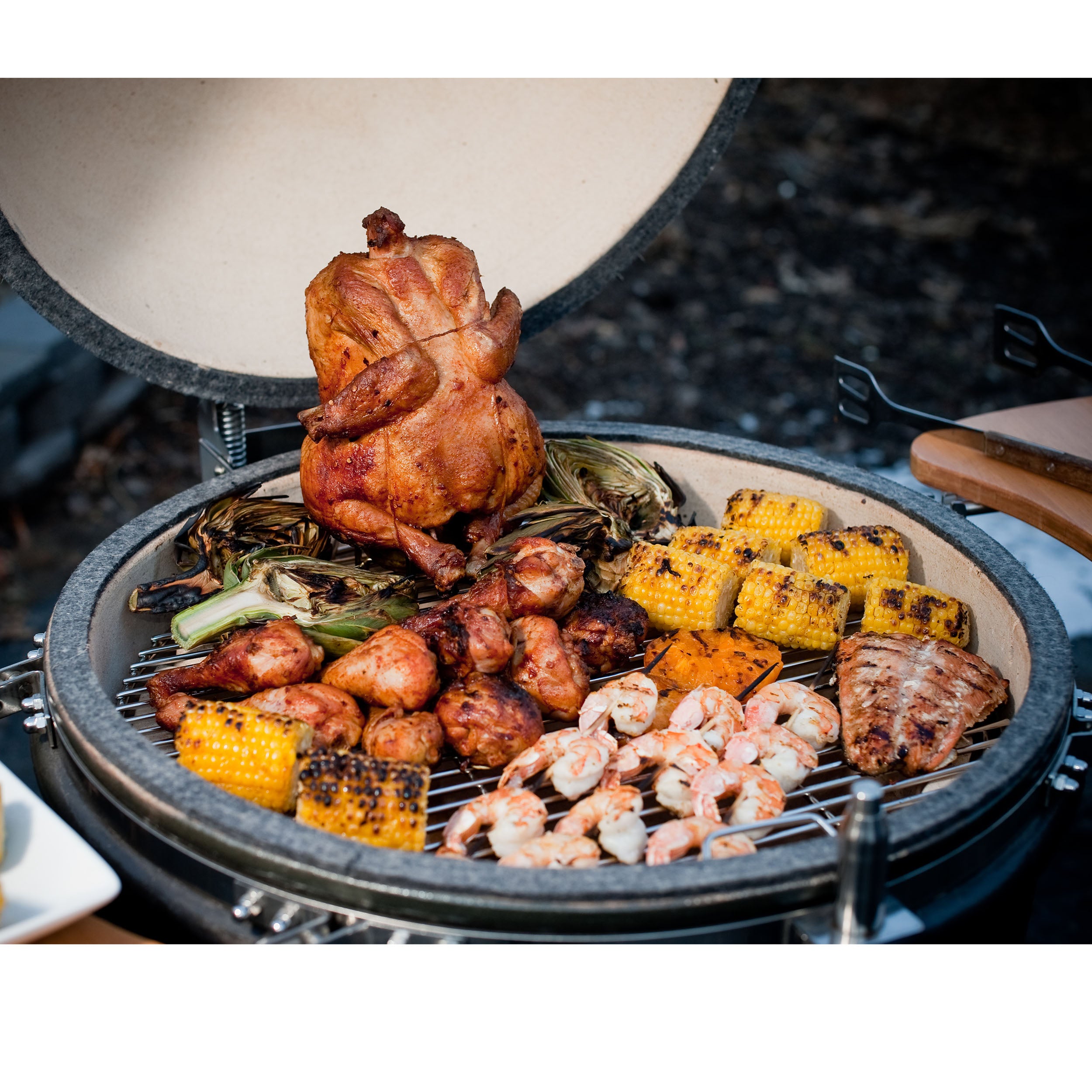 Vision Grills 1-Series Ceramic Kamado Grill