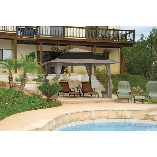 Mosaic 13' x 13' Pop-Up Gazebo Canopy (Black)