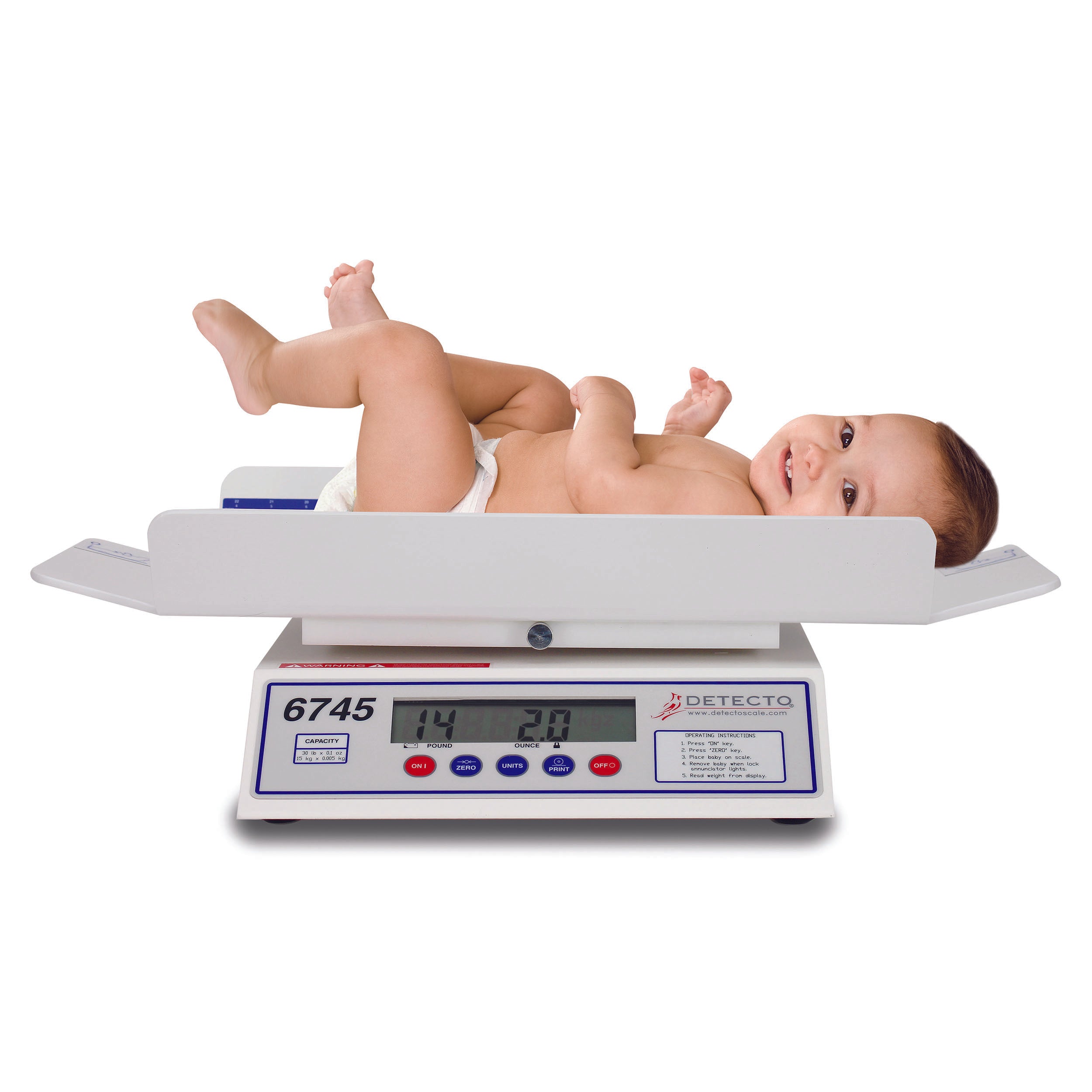 Detecto 6745 Digital Baby Scale