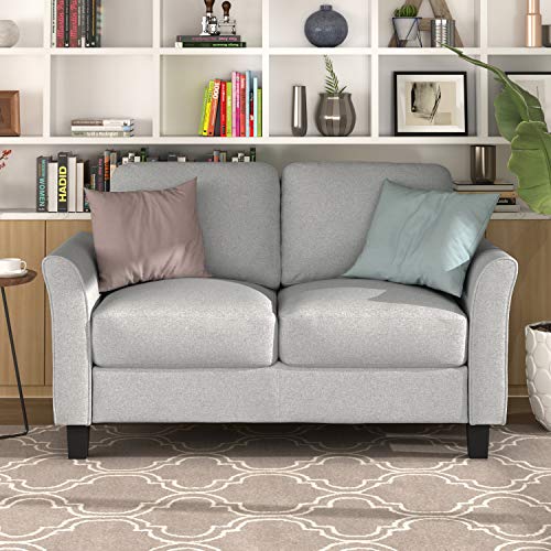 Rhomtree Upholstered Sofa Couch for Living Room Modern Design Couch 53