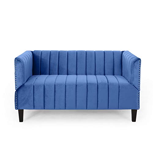 Christopher Knight Home Frederic Sofas, Navy Blue