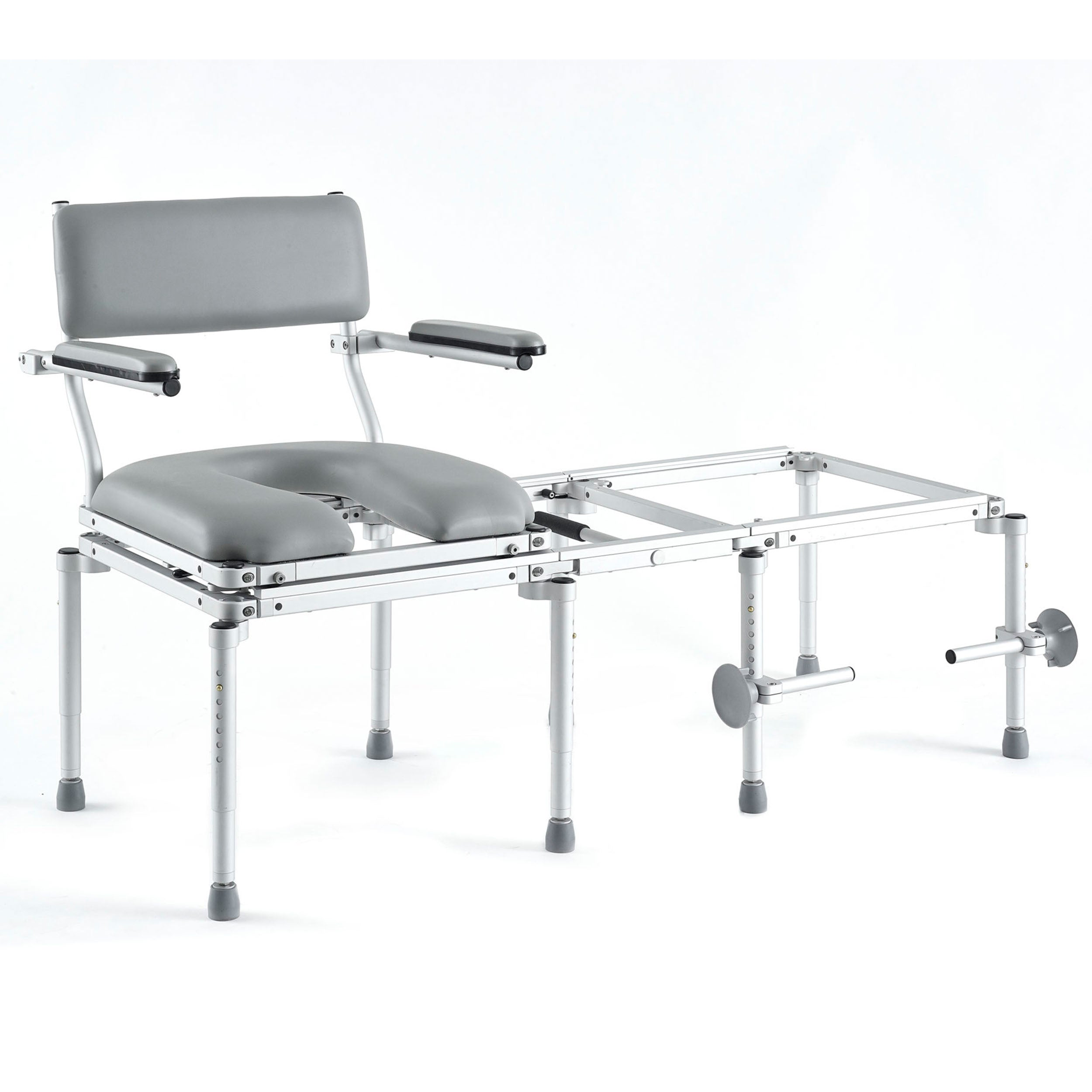 Nuprodx Multichair 5200 Stationary Tub/Slider System Transfer Bench