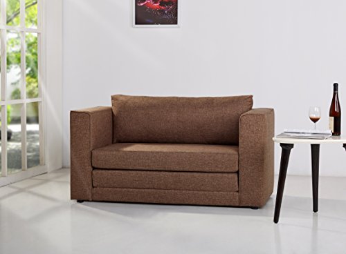 Gold Sparrow Corona Convertible Loveseat Sleeper, Ceramic