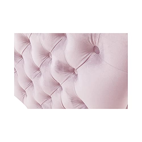 Lilola Home LHF-89634PK-L Love Seats, Pink