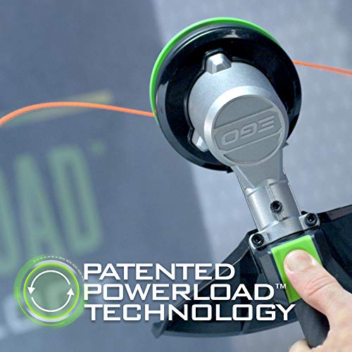 EGO Power+ ST1521S 15-Inch String Trimmer with POWERLOAD and Carbon Fiber Split Shaft 2.5Ah Battery and Charger Included & BA1400 56-Volt 2.5Ah Lithium-Ion Battery