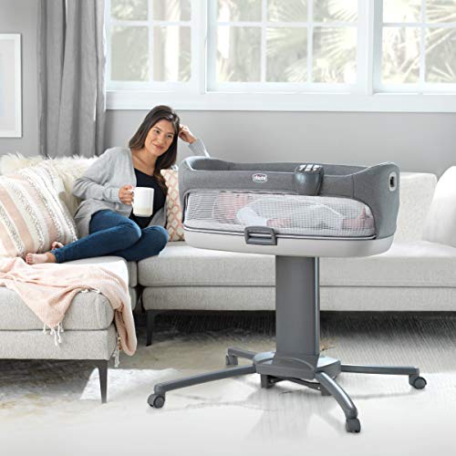 Chicco Close to You 3-in-1 Bedside Bassinet - Heather Grey