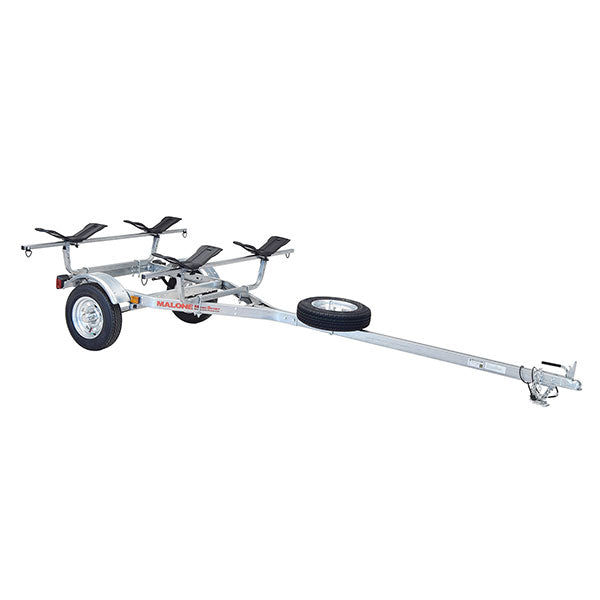 Malone MicroSport 2 Kayak Spare Tire Trailer Package