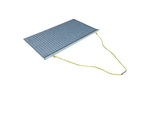 Brinly PRC-24BH 270-Pound Combination Push/Tow Poly Lawn Roller, 18 by 24-Inch & Yard Tuff YTF-53HPDM Drag Mat 5' x 3'