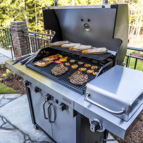 Char-Broil Signature TRU-Infrared 525 4-Burner Cabinet Liquid Propane Gas Grill