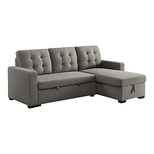 Lexicon ABEL Reversible Sofa Chaise, Gray
