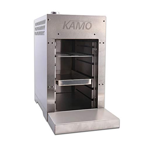 Zz Pro Commercial Infrared Steak Grill Broiler Propane Gas 1500℉ Smokeless Made of 100% Stainless Steel Perfect Steak Cooker Suitable for Businesses Industrial Kitchen