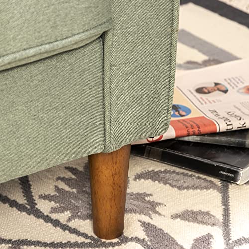 ZINUS Lauren Sofa Couch / Button Tufted Cushions / Easy, Tool-Free Assembly, Pear Green