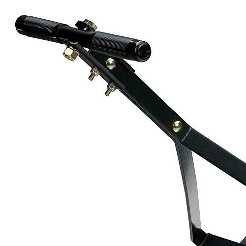 Brinly PRC-24BH 270-Pound Combination Push/Tow Poly Lawn Roller, 18 by 24-Inch & Yard Tuff YTF-53HPDM Drag Mat 5' x 3'