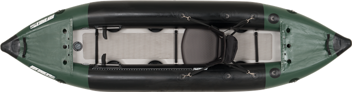 Sea Eagle 350FXK_DS Explorer Inflatable Fishing Boat Deluxe Solo Package New