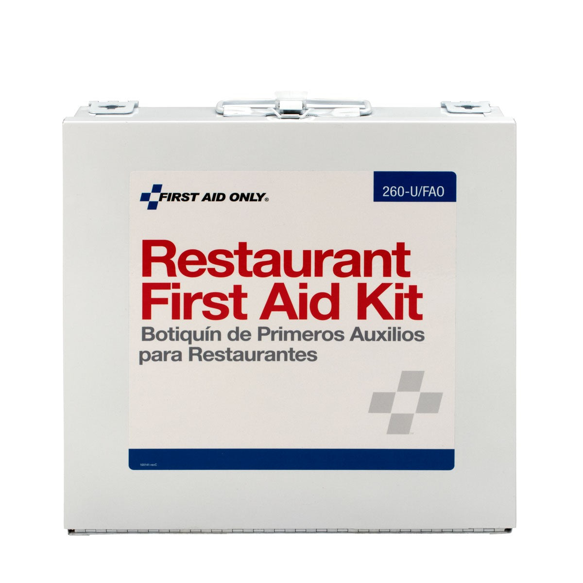 First Aid Only 75 Person Restaurant First Aid Kit, Metal Case (2 per order)