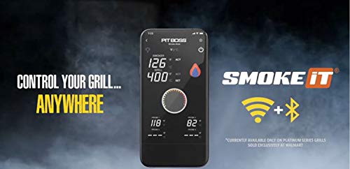 PIT BOSS 80015 Bloothtooth Grill WiFi and Bluetooth Attachment, Black