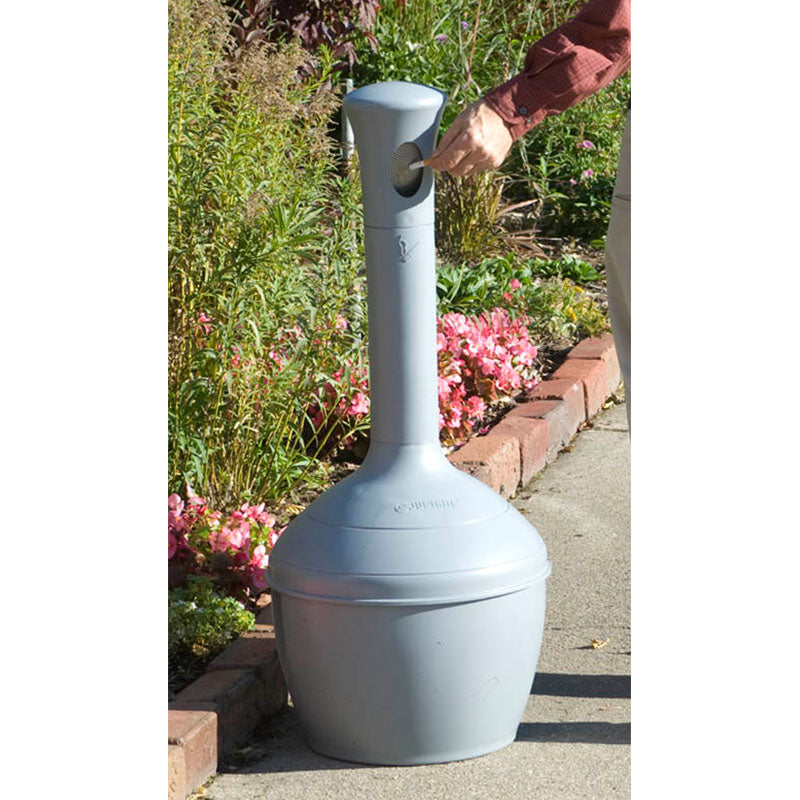 Justrite Elite™ Smoker’s Cease-Fire® Cigarette Butt Receptacle