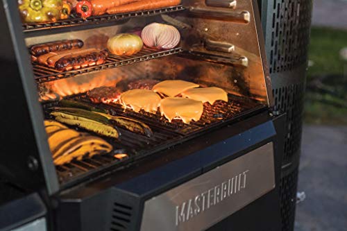 Masterbuilt MB20040220 Gravity Series 560 Digital Charcoal Grill + Smoker, Black