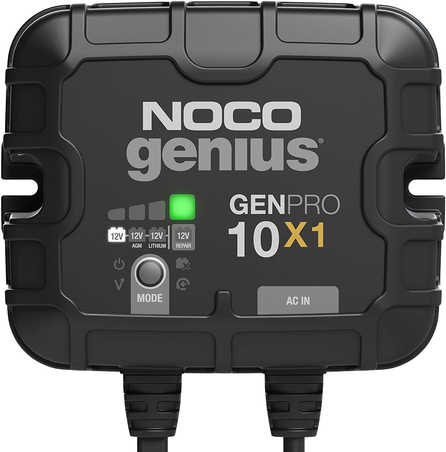 NOCO GENPRO10X1 12 Volt 1 Bank 10 Amp Maintainer and Desulfator On-Board Marine Battery Charger New