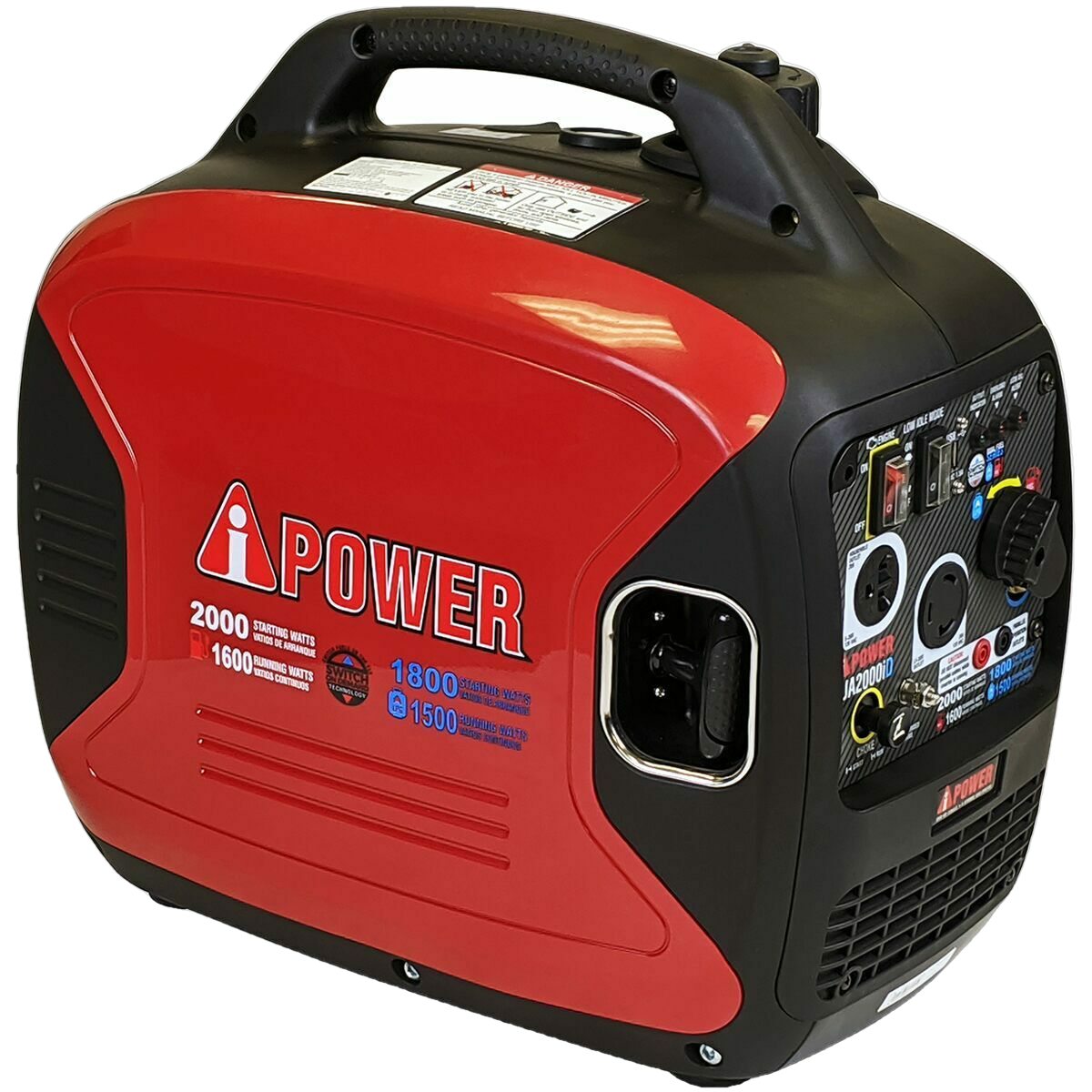 A-iPower SUA2000ID 1600W/2000W Dual Fuel Inverter Generator New