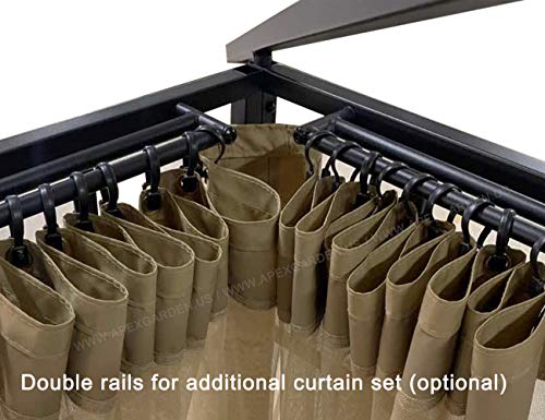 10 ft. x 12 ft. Melody Gazebo with Mosquito Net