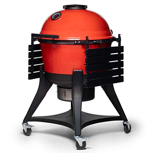Kamado Joe KJ15040320 Kettle Joe 22 inch Charcoal Grill, Blaze Red