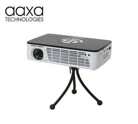 AAXA P300 HD LED DLP Mini Portable Pico Projector with 500 LED Lumens HDMI Mini-VGA New