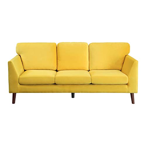 Lexicon Escandon Living Room Sofa, Yellow