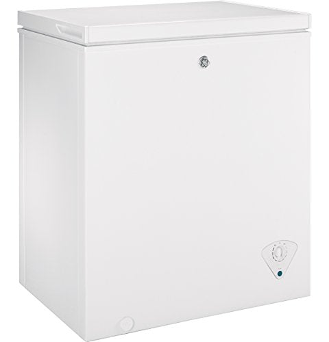 GE FCM5SKWW Chest Freezer, 5 cubic ft, White
