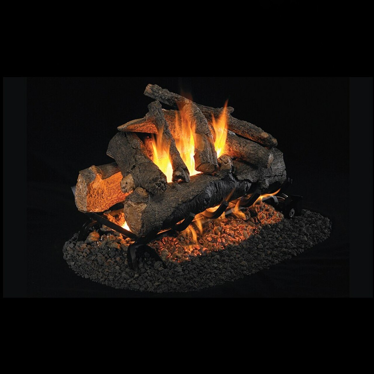 Real Fyre 24-inch See-Thru American Oak Vented Gas Logs