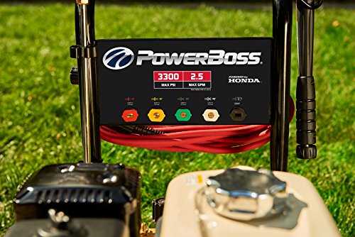 Power Boss 20726 Gas Pressure Washer, 3300 psi 2.7 gpm