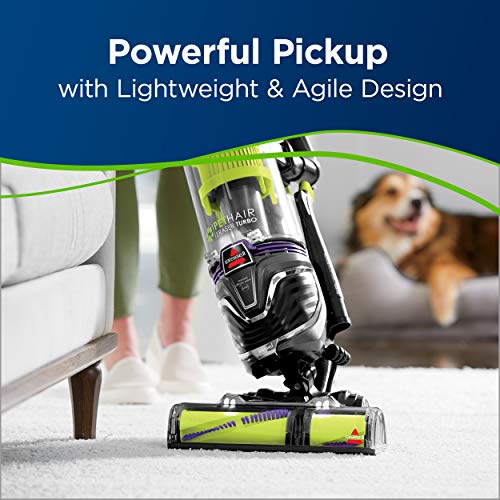 BISSELL Pet Hair Eraser Turbo Plus Lightweight Upright Vacuum Cleaner, 24613