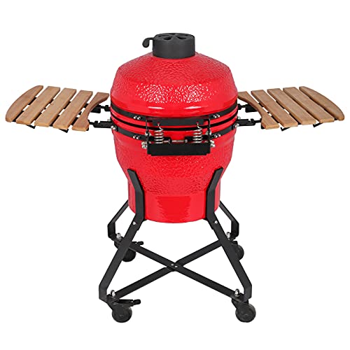 Erreloda 18in Steel Charcoal Grill Red