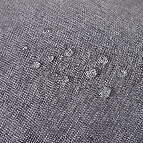 Outsunny Rattan Wicker Lounge Chair with Soft Cushion, Outdoor/Indoor Egg Teardrop Cuddle Chair with Height Adjustable Knob for Backyard Garden Lawn Living Room, Grey