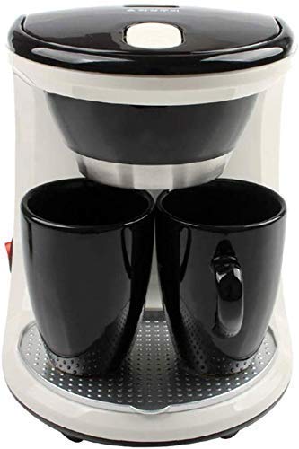 Mini Electric Drip Coffee Maker Household Semi-automatic Brewing Tea Pot American Coffee Machine Espresso 2 Cup