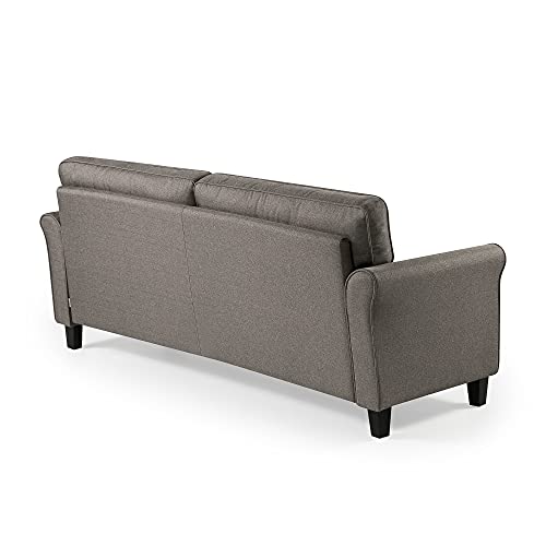 ZINUS Sayan Sofa Couch / Easy, Tool-Free Assembly, Sand Grey