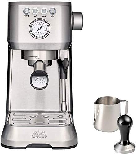 Solis Barista Perfetta Compact Programmable Espresso Machine (Stainless Steel)
