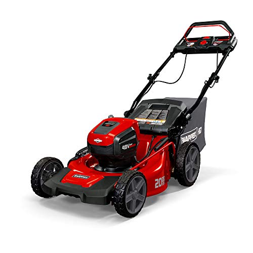 Snapper 1688068 StepSense 48V Brushless Lithium-Ion Self-Propelled 20 in. Cordless Lawn Mower Kit (5 Ah)
