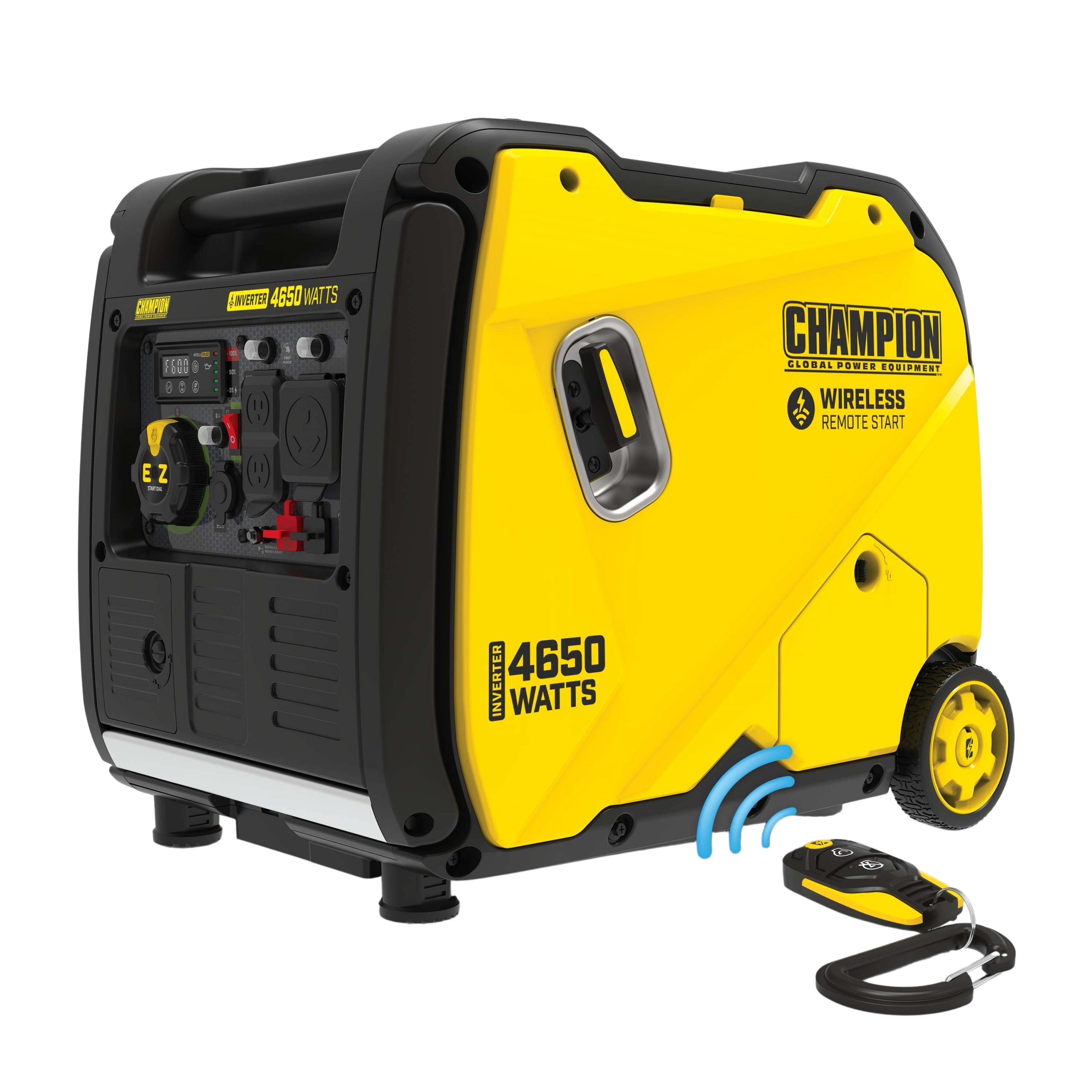 Champion 200993 3650W/4650W Remote Start Portable Gas Inverter Generator Manufacturer RFB