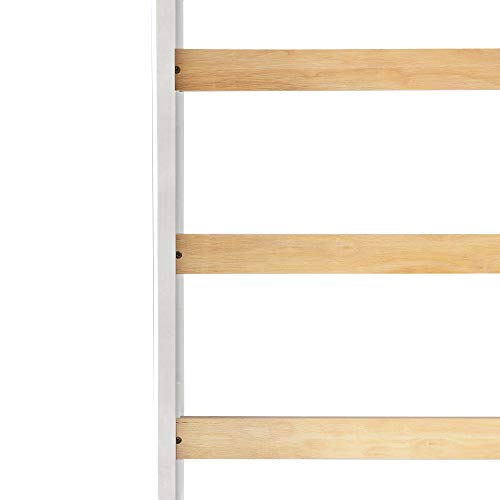 Kids Loft Bed with Slide Multifunctional Design, Twin Bed Harper&Bright Designs Solid Wood Loft Bed with Side Slide for Kids Boys Girl, Ship from USA Warehouse, Arrive in 5 Days (White)