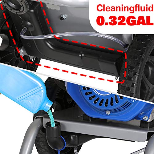 BILT HARD Pressure Washer Gas, 3300 PSI 2.6 GPM Power Washer, 212cc 6.5HP Engine, 5 Nozzles, 25ft Hose, EPA & CARB Compliant