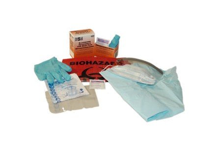 First Aid Only 8 Piece Bloodborne Pathogen (BBP) Apparel Pack with CPR Mask (6 per order)
