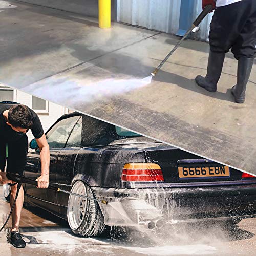 BILT HARD Pressure Washer Gas, 3300 PSI 2.6 GPM Power Washer, 212cc 6.5HP Engine, 5 Nozzles, 25ft Hose, EPA & CARB Compliant