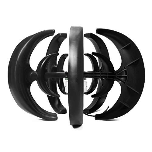 8000W Vertical Axis Wind Turbines,Generator Lantern 10 Blades Motor Kit Windmill Energy Charge Turbines for Home Camping,12v