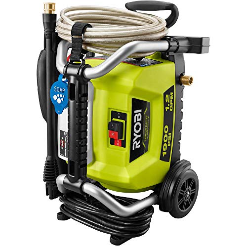 RYOBI RY1419MTVNM-SC 1900 PSI 1.2 GPM Cold Water Wheeled Electric Pressure Washer with 12 in. Surface Cleaner