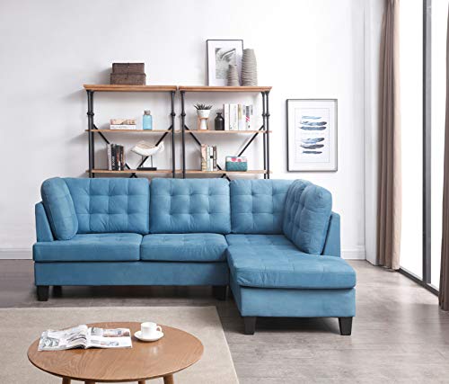 NHI Express Eden Sectional, Blue
